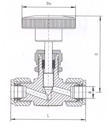 QJ-1气动管路截止阀(图1)
