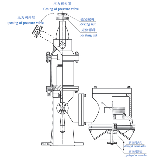 带强制关闭装置高速透气阀(图1)