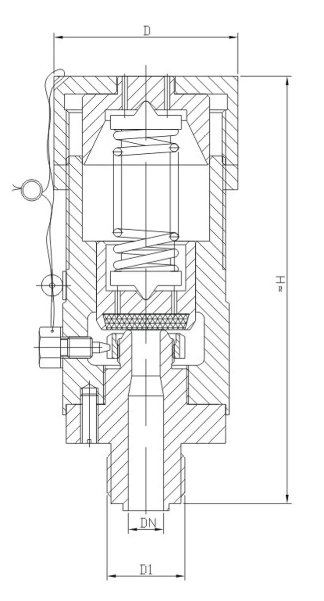 <strong>船用外螺紋空氣信號(hào)安全閥</strong>CB3022-94 