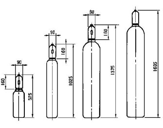 IMPA手册 编号8501XX氮气瓶(图1) IMPA手册 编号8501XX氮气瓶(图1)