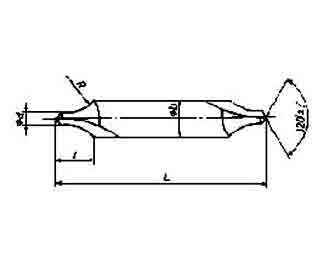 IMPA手册 编号630595中心钻头(图1)