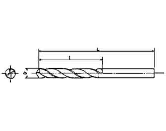 IMPA手册 编号630130直柄麻花钻头(图1)