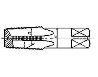 IMPA手册 编号631510锥形管用丝攻(图1)