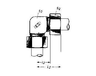 IMPA手册 编号734467弯型接头(图1) IMPA手册 编号734467弯型接头(图1)