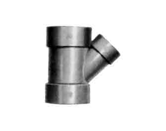 IMPA手册 编号732845PVC Y型45度异径接头(图1) IMPA手册 编号732845PVC Y型45度异径接头(图1)