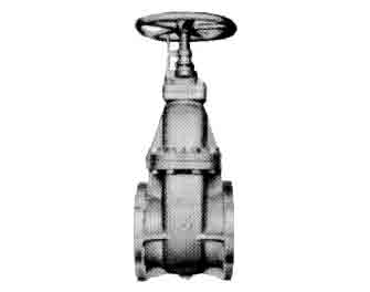 IMPA手册 编号750824船用铸铁10kgf/c㎡闸阀(图1) IMPA手册 编号750824船用铸铁10kgf/c㎡闸阀(图1)
