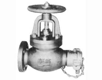 IMPA手册 编号751735F-7333船用铸铁救火皮龙阀(图1) IMPA手册 编号751735F-7333船用铸铁救火皮龙阀(图1)