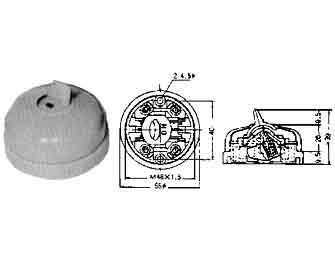 IMPA手册 编号793001非水密瞬动开关(图1) IMPA手册 编号793001非水密瞬动开关(图1)