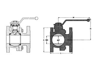 IMPA手册 编号756777法兰盘接头不锈钢球阀7349(图1) IMPA手册 编号756777法兰盘接头不锈钢球阀7349(图1)