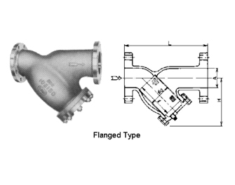 IMPA手册 编号752466Y型过滤器(图1) IMPA手册 编号752466Y型过滤器(图1)