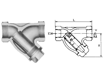 IMPA手册 编号752435Y型过滤器(图1) IMPA手册 编号752435Y型过滤器(图1)