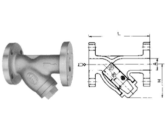 IMPA手册 编号752467Y型过滤器(图1) IMPA手册 编号752467Y型过滤器(图1)