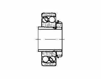 IMPA手册 编号7710811300K-1/12 型双沟自动锥型轴承(图1) IMPA手册 编号7710811300K-1/12 型双沟自动锥型轴承(图1)