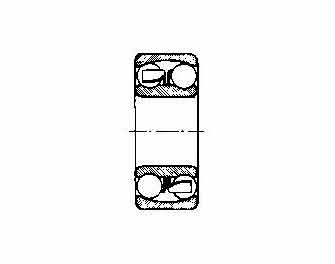 IMPA手册 编号7711582300型双沟自动调心型球轴承(图1) IMPA手册 编号7711582300型双沟自动调心型球轴承(图1)