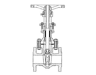 IMPA手册 编号757272法兰盘碳钢门阀(图1) IMPA手册 编号757272法兰盘碳钢门阀(图1)