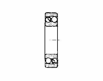 IMPA手册 编号7710031200型双沟自动调心型球轴承(图1) IMPA手册 编号7710031200型双沟自动调心型球轴承(图1)