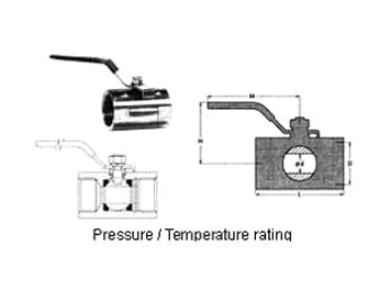 IMPA手册 编号756630螺纹连接式碳钢球阀7722(图1) IMPA手册 编号756630螺纹连接式碳钢球阀7722(图1)