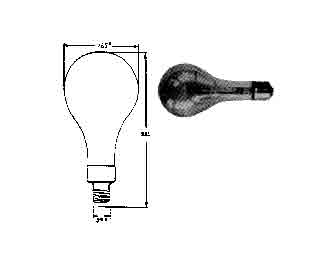 IMPA手册 编号790232标准透明灯泡E-39(图1) IMPA手册 编号790232标准透明灯泡E-39(图1)