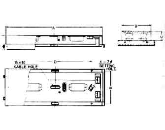 IMPA手册 编号791851船用天花板日光灯（无防水）(图1)