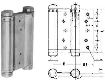 IMPA手册 编号490429双向动弹簧式门铰链(图1) IMPA手册 编号490429双向动弹簧式门铰链(图1)