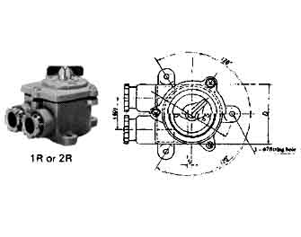 IMPA手册 编号793016船用防水小型转动式开关(图1) IMPA手册 编号793016船用防水小型转动式开关(图1)