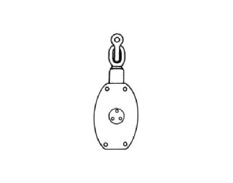 IMPA手册 编号231653船用木制不带索双轮滑车(图1) IMPA手册 编号231653船用木制不带索双轮滑车(图1)