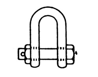 IMPA手册 编号233531SB型不锈钢卸扣(图1)