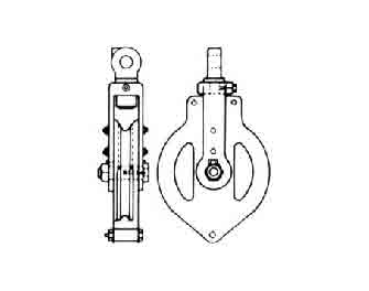 IMPA手册 编号231554船用铸钢吊货用滑车附转子轴承(图1)