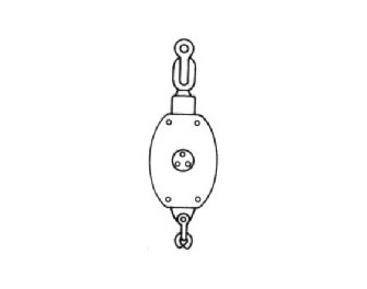 IMPA手册 编号231675船用木制带索双轮滑车(图1) IMPA手册 编号231675船用木制带索双轮滑车(图1)