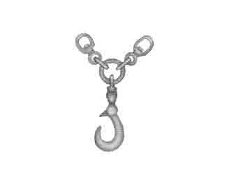 IMPA手册 编号231212西雅图式吊货钩(图1)