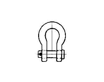 IMPA手册 编号231453圆栓球型接圈(图1)