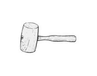 IMPA手册 编号232313圆木捶(图1)