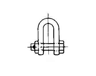 IMPA手册 编号230184圆螺栓直型接圈(图1) IMPA手册 编号230184圆螺栓直型接圈(图1)