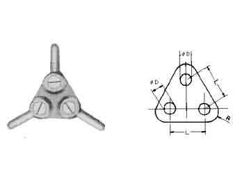 IMPA手册 编号231285三角盘(图1) IMPA手册 编号231285三角盘(图1)