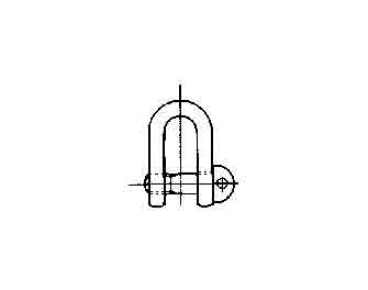 IMPA手册 编号230166圆螺帽栓直型接圈(图1)