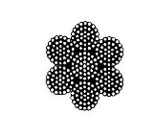 IMPA手册 编号214164不锈钢钢缆7 x 37(图1)