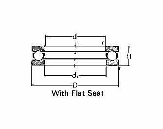 IMPA手册 编号77350251100型推力轴承(图1)