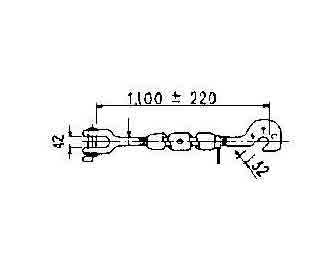 IMPA手册 编号231836松紧螺丝扣(图1) IMPA手册 编号231836松紧螺丝扣(图1)