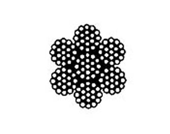 IMPA手册 编号214067不锈钢钢缆7 x 19(图1)