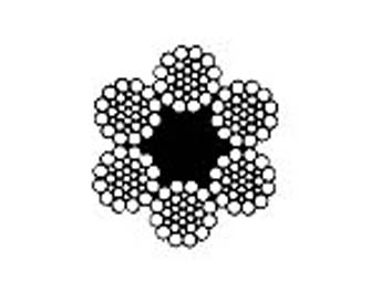 IMPA手册 编号2130196 x WS(31)镀锌钢丝绳(图1)