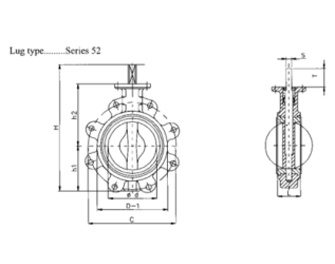 IMPA手册 编号754476铸铁蝴蝶阀系列(图1)