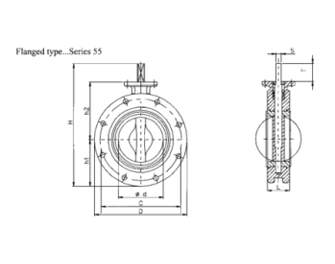 IMPA手册 编号754420铸铁蝴蝶阀系列(图1)