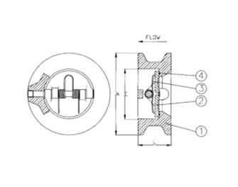 IMPA手册 编号756090双向止回阀(图1)