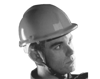 IMPA手册 编号310301小帽檐安全帽(图1)