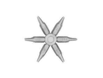 IMPA手册 编号850240气焊枪喷嘴(图1)