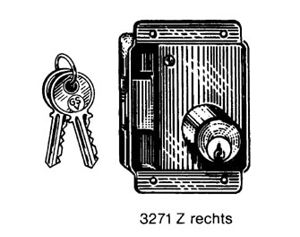 IMPA手册 编号492327橱柜琐(图1) IMPA手册 编号492327橱柜琐(图1)