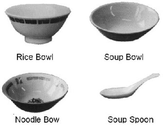 IMPA手册 编号173607中式陶瓷餐具(图1)