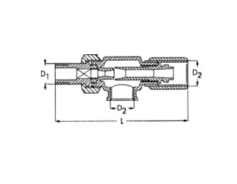 IMPA手册 编号591691离心泵用气体抽射器(图1) IMPA手册 编号591691离心泵用气体抽射器(图1)