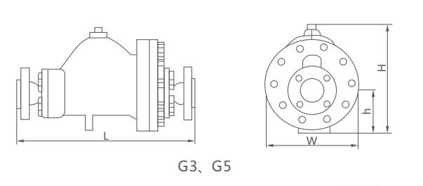 G3,G5杠杆浮球式蒸汽疏水阀(图3)
