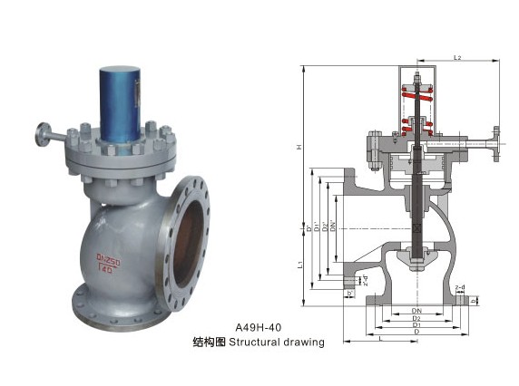 A49H,A49Y主安全阀(图1)